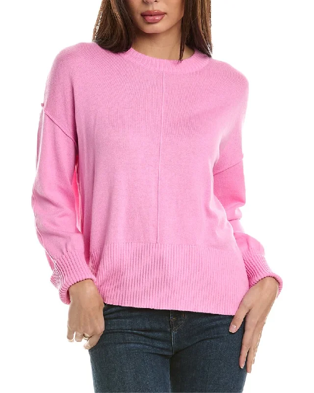 Hannah Rose Bungalow Boxy Cashmere-Blend Sweater Zara sweaters