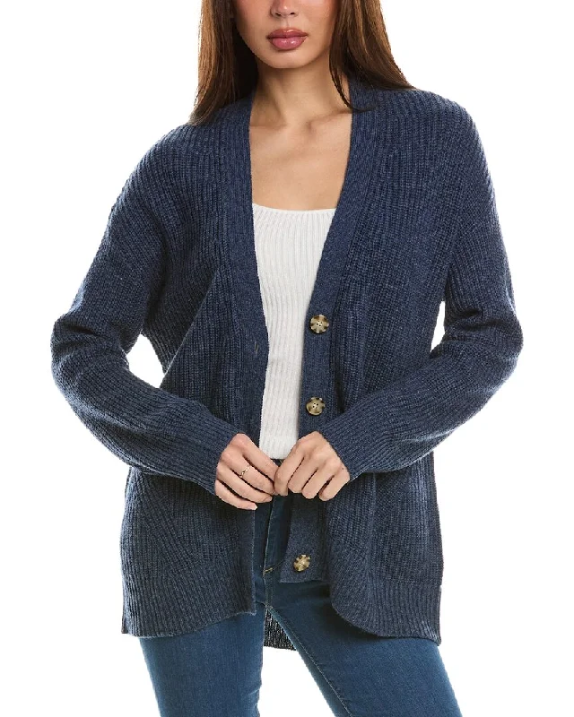 Hannah Rose Oversized Shaker Wool & Cashmere-Blend Cardigan Nike sweaters