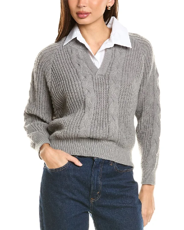 Seraphina Layered Sweater Minimalist sweaters