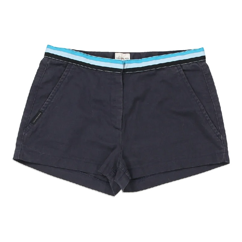 Calvin Klein Shorts - 28W UK 8 Navy Cotton Best everyday sweaters