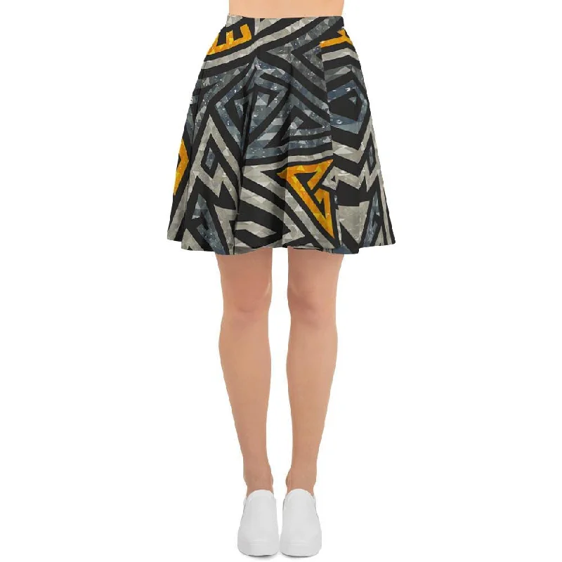 Grunge Geometric Triangle Women's Skirt Luxury unclassified skirts