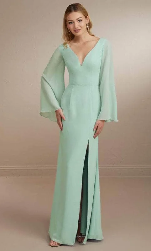 Christina Wu Celebration 22164 - Flowy Bell Sleeve Evening Gown Bachelorette party dresses