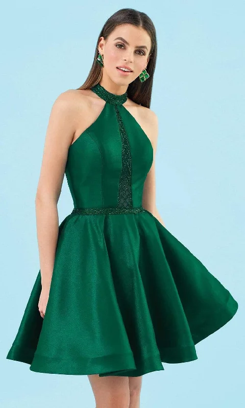 Clarisse - S3753 High Halter A-Line Cocktail Dress Sexy party dresses