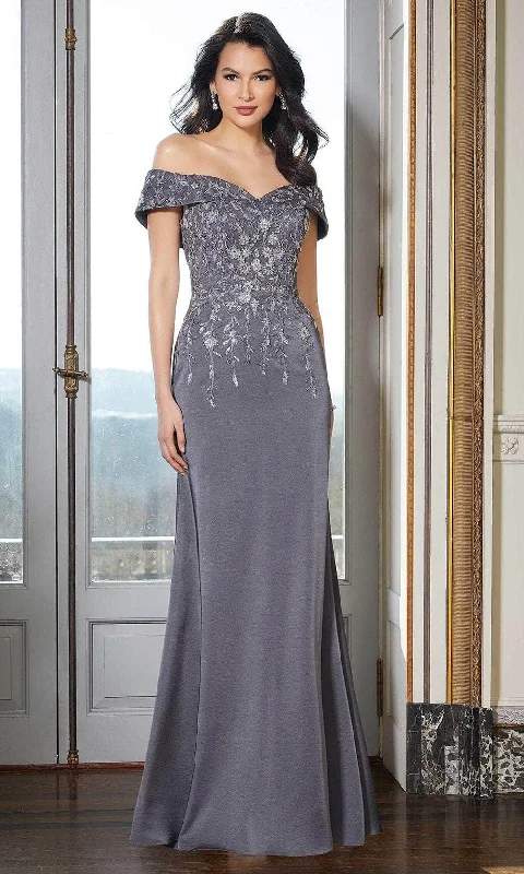 Mori Lee 72615 - Embroidered Sheath Evening Gown Best party dresses for date night