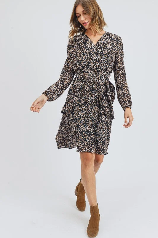 Collette Floral Flare Dress Women's trendy floral dresses sale