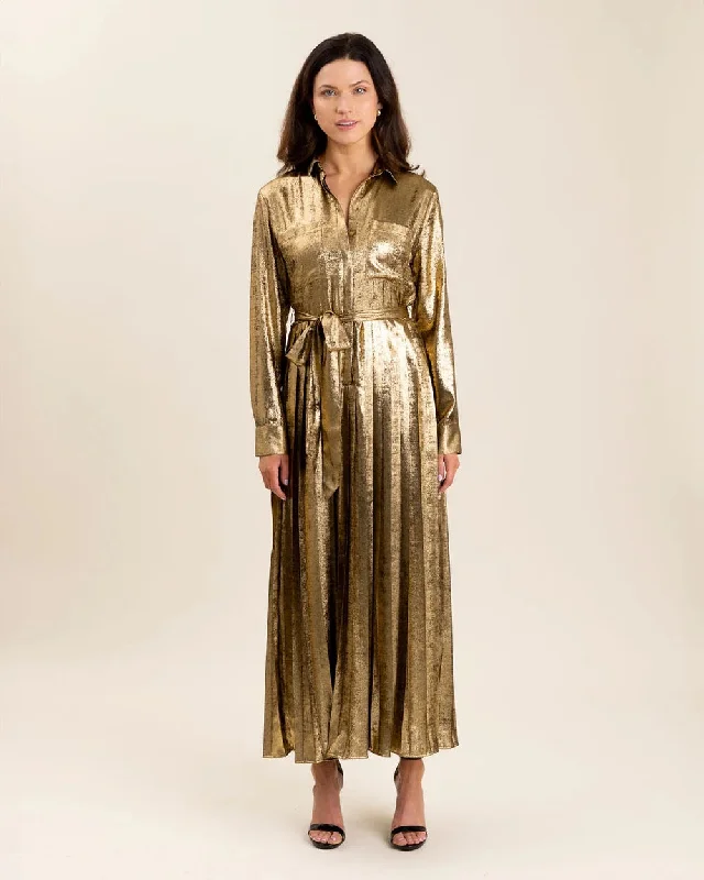 Adair Dress in Bronze Travel unclassified dresses