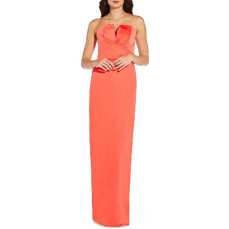 Aidan by Aidan Mattox Womens Sweetheart Column Evening Dress Bright color unclassified dresses