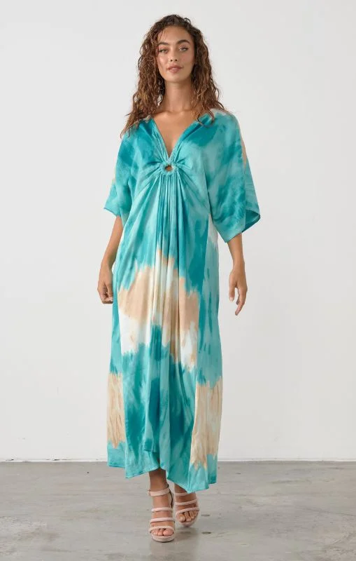 Caju - Beach Tie Dye Dress - CZ844 Bright color unclassified dresses