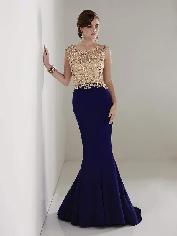 Christina Wu Elegance - 20208SC Embellished Trumpet Gown Holiday unclassified dresses