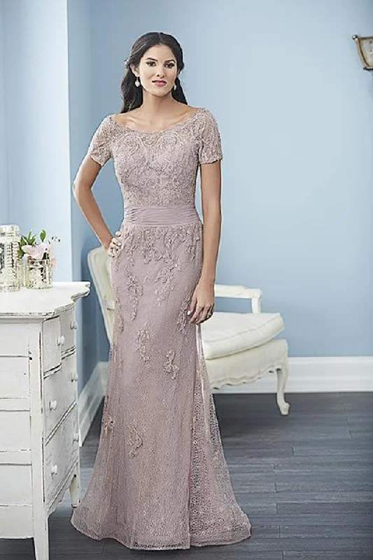 Christina Wu Elegance - Embroidered Scoop Fitted Sheath Dress 17831SC Boho unclassified dresses