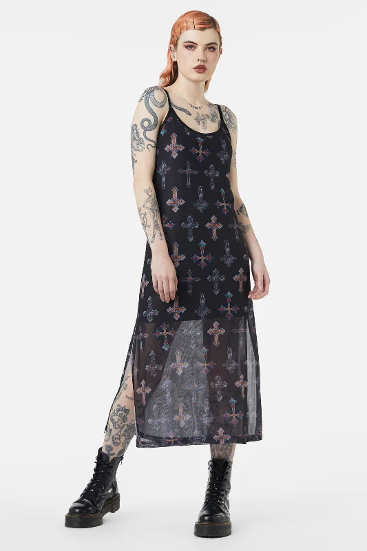 Hope Had Died Mesh Dress Vintage unclassified dresses