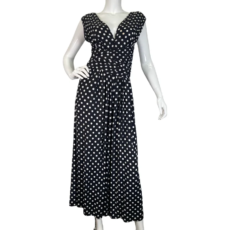 Kate Spade Polka Dots black & White Overall Bright color unclassified dresses