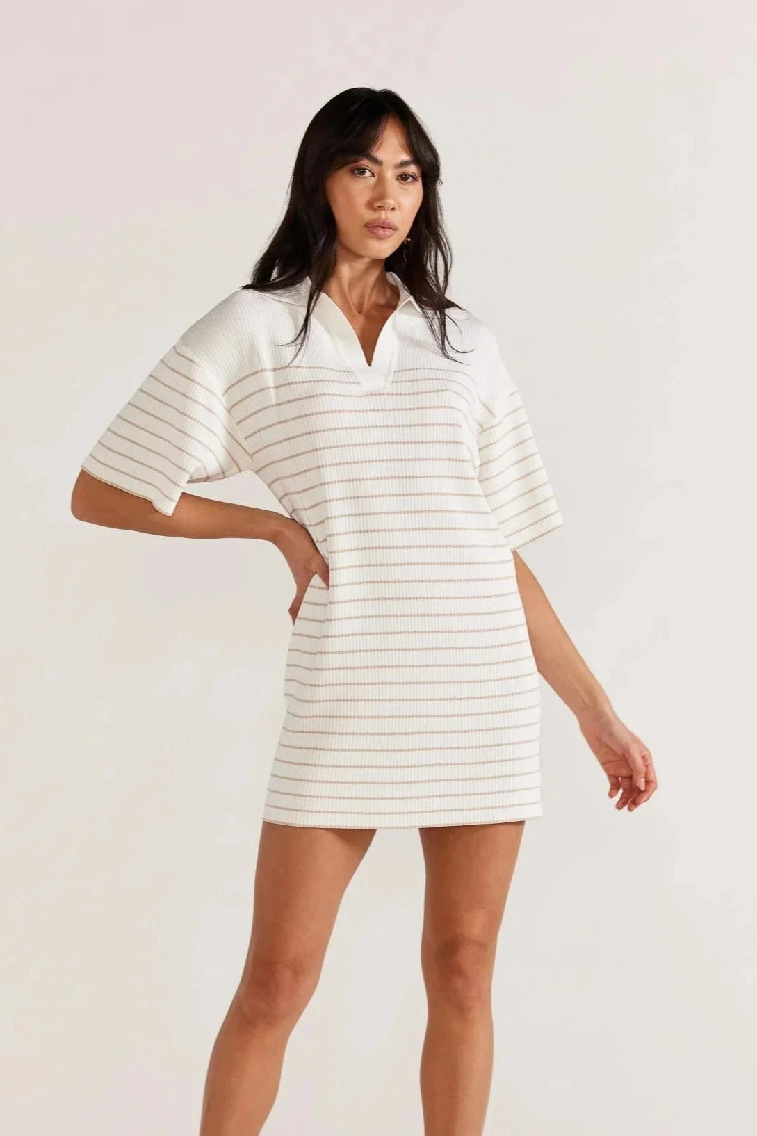 KIANA STRIPE POLO Popular unclassified dresses