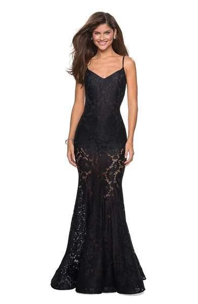 La Femme 27584 Velvet unclassified dresses