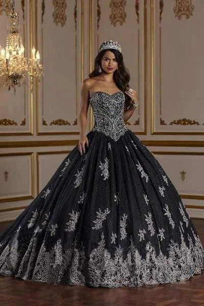 Quinceañera Collection - 26939SC Sweetheart Glitter Ballgown Soft fabric unclassified dresses