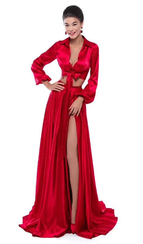 Tarik Ediz - 50476 Sweetheart Two Piece Evening Dress Chic unclassified dresses