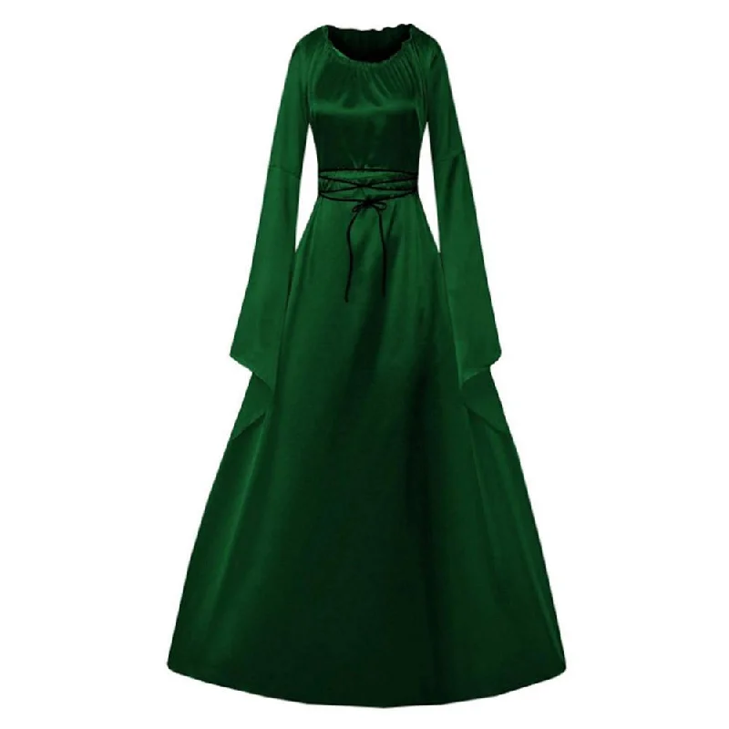 Women Renaissance Costumes Medieval Irish Over Dress Victorian Retro Gown Cosplay Best-selling unclassified dresses