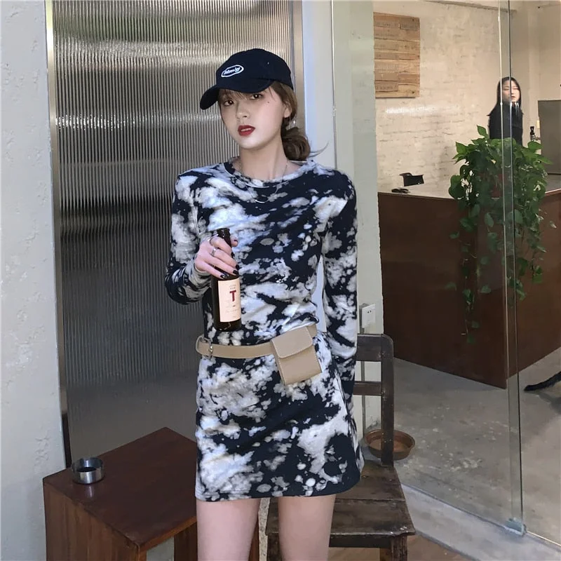 Women's Dresses Japanese Harajuku Vintage Ladies Ulzzang Casual Loose Retro Dress Female Korean Kawaii Cute Clothing For Women Designer unclassified dresses