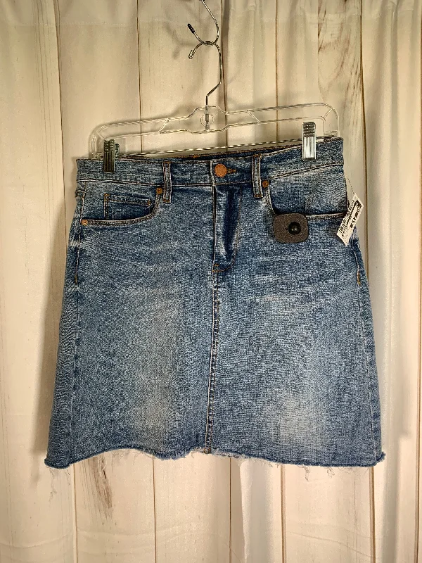 Blue Denim Skirt Mini & Short Blanknyc, Size 6 Fitted Mini Skirt