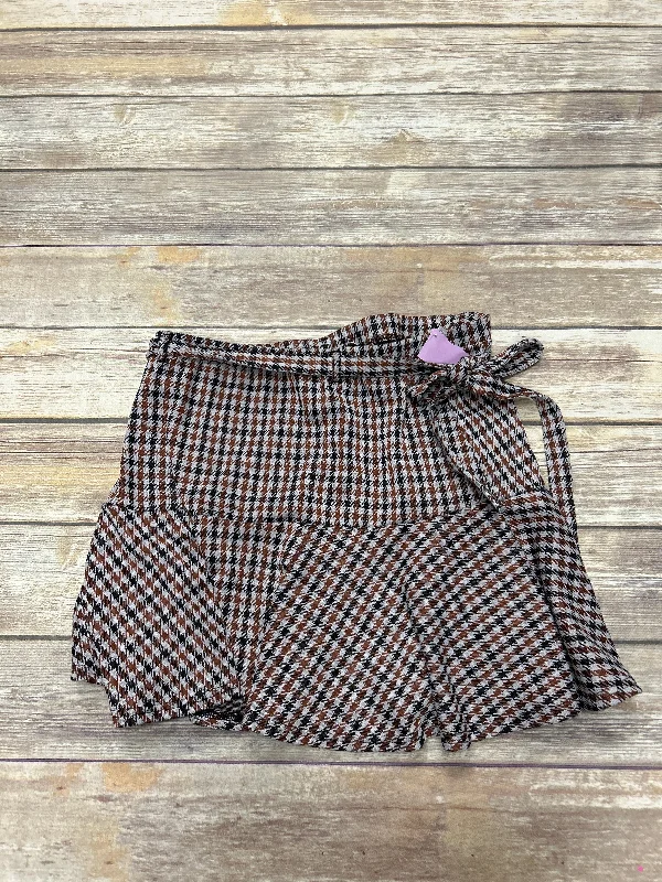 Multi-colored Skirt Mini & Short So, Size Xl Tie Waist Mini Skirt