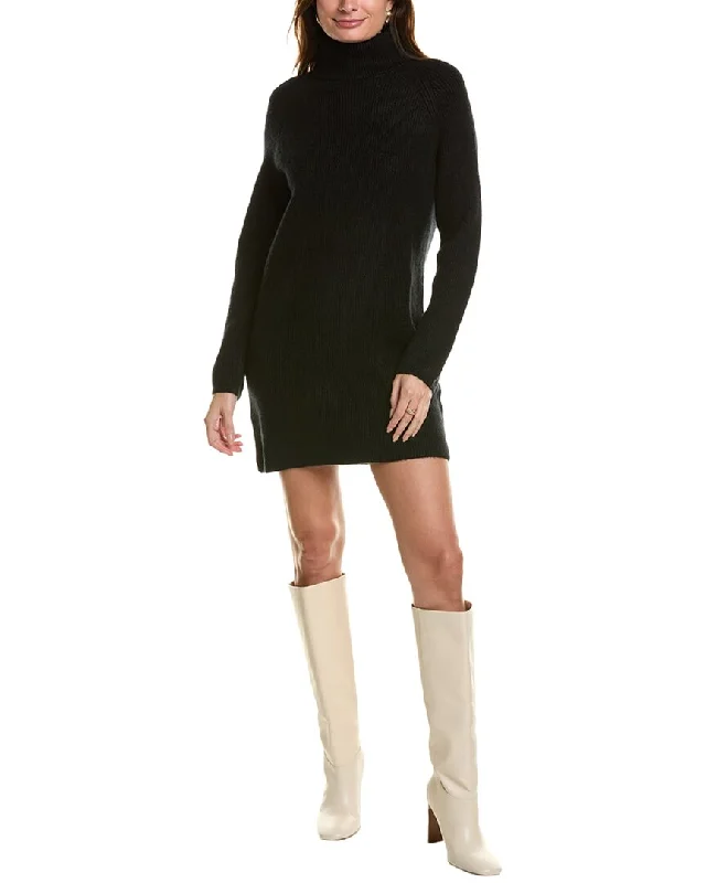 ANNA KAY Berta Cashmere-Blend Sweaterdress Knit Sleeve Dress