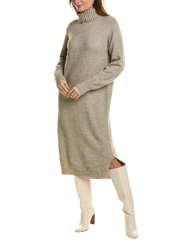 ANNA KAY Drama Cashmere-Blend Sweaterdress Sweater Dress Twist