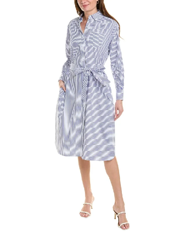 Brooks Brothers Striped Shirtdress Shirt Dress Look