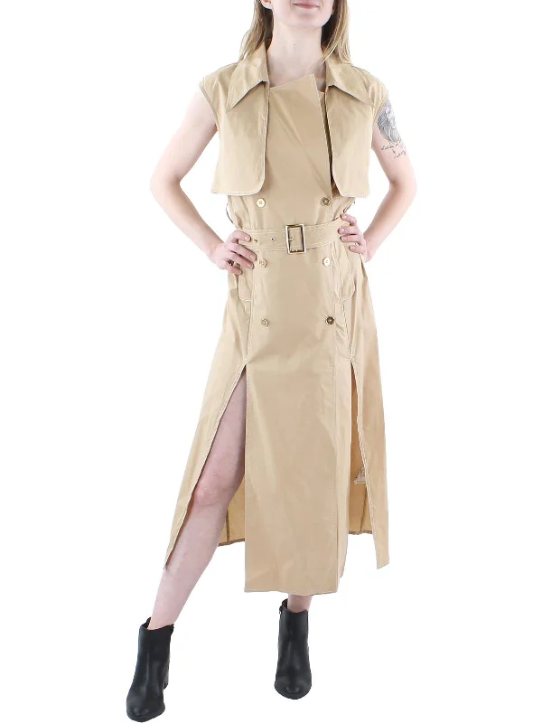 Womens Collar Long Shirtdress Long Shirt Dress